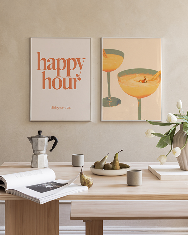 تابلو دکوراتیو دو تکه ( تریپتیک Triptych ) کد 160