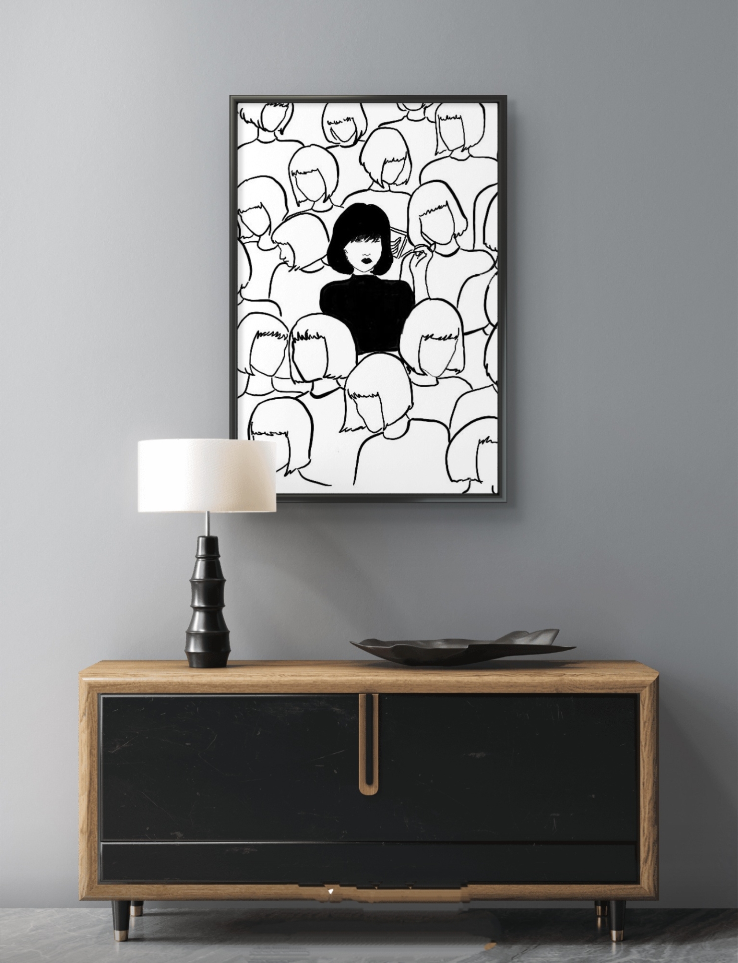  تابلو عکس مینیمال کد 2963 