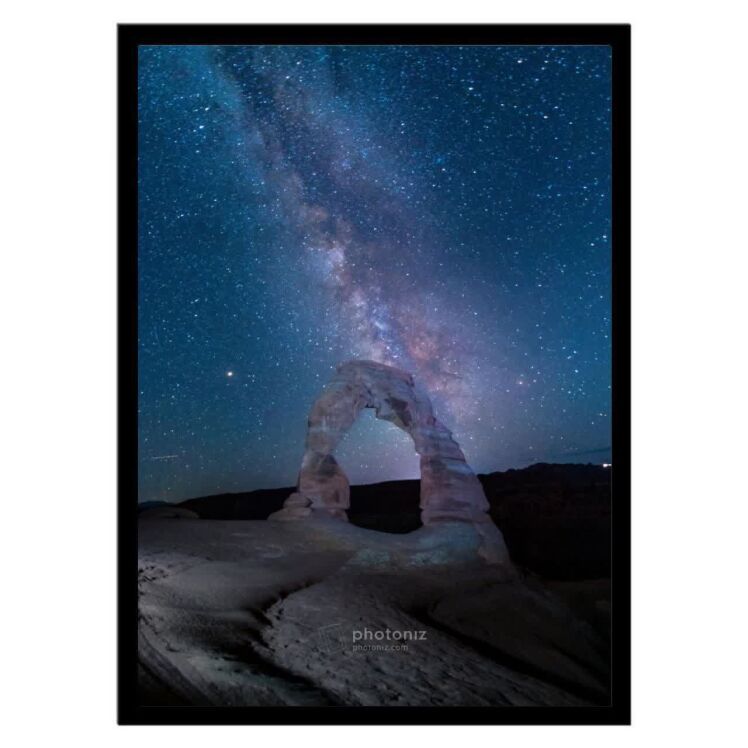 تابلو عکس ستاره و ماه کد 2602