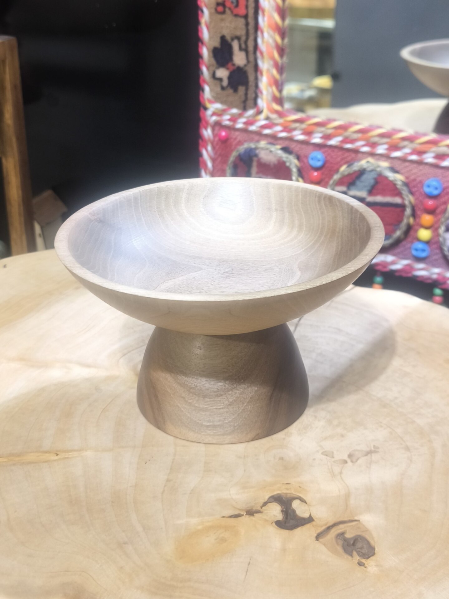  کاسه قطر 25 چوب گردو کد 12 