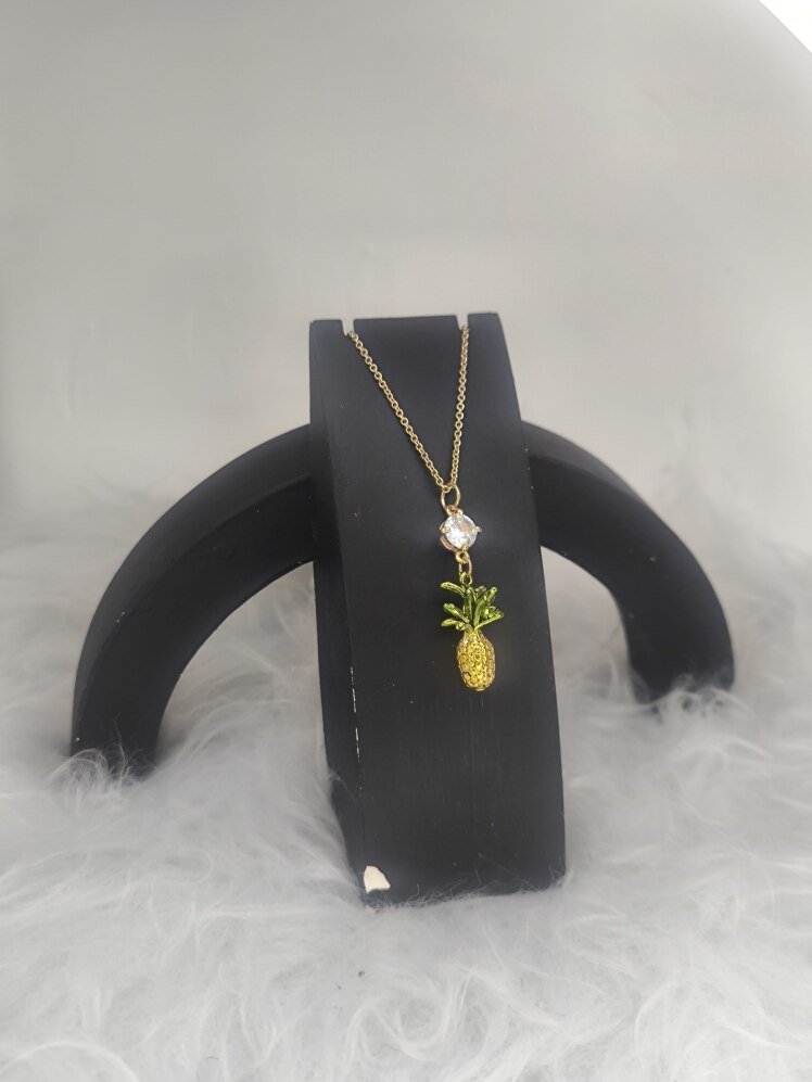 گردنبند جواهری آناناس