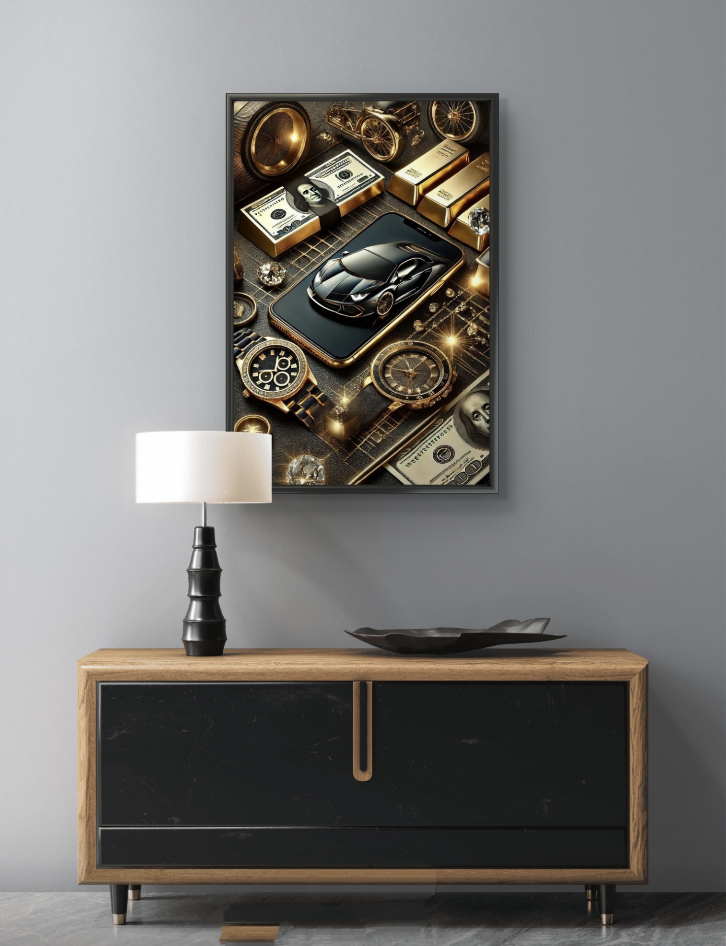  تابلو عکس ثروت مدرن کد 2981 