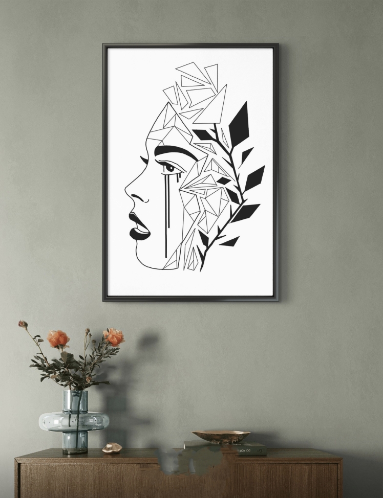 تابلو عکس مینیمال کد 2967