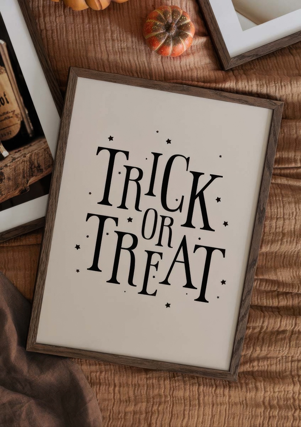  تابلو تایپوگرافی ( ترفند یا درمان ) کد 3130 