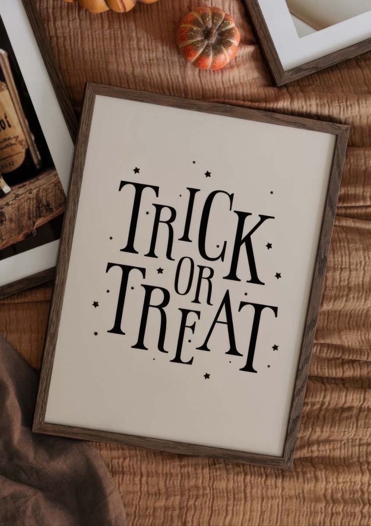 تابلو تایپوگرافی ( ترفند یا درمان ) کد 3130