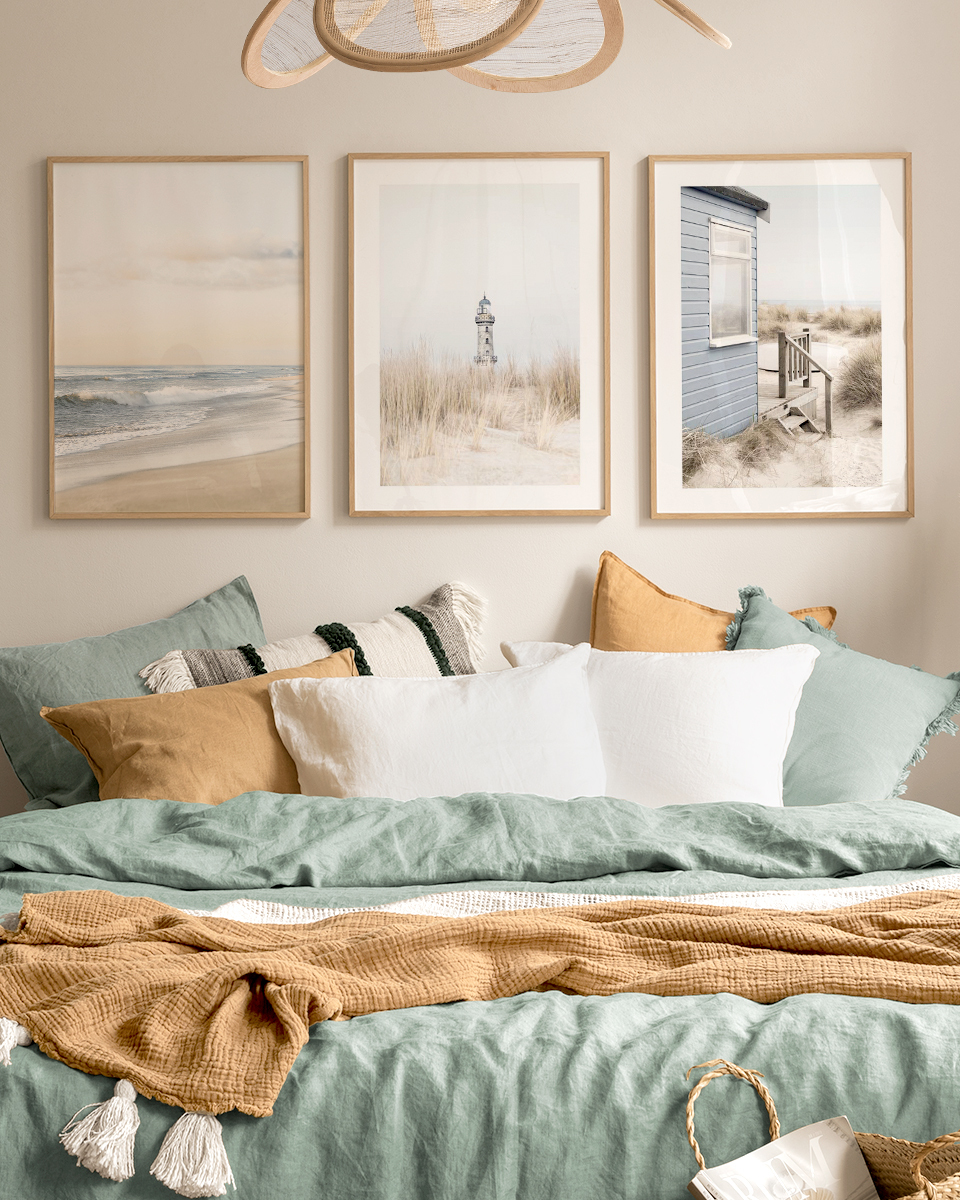  تابلو دکوراتیو سه تکه ( تریپتیک Triptych ) کد 126 