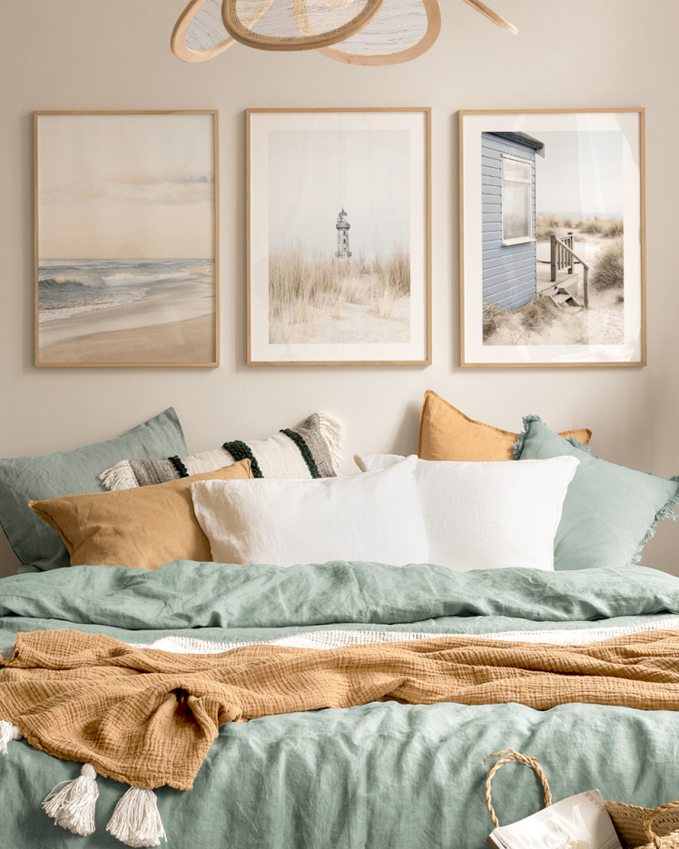 تابلو دکوراتیو سه تکه ( تریپتیک Triptych ) کد 126