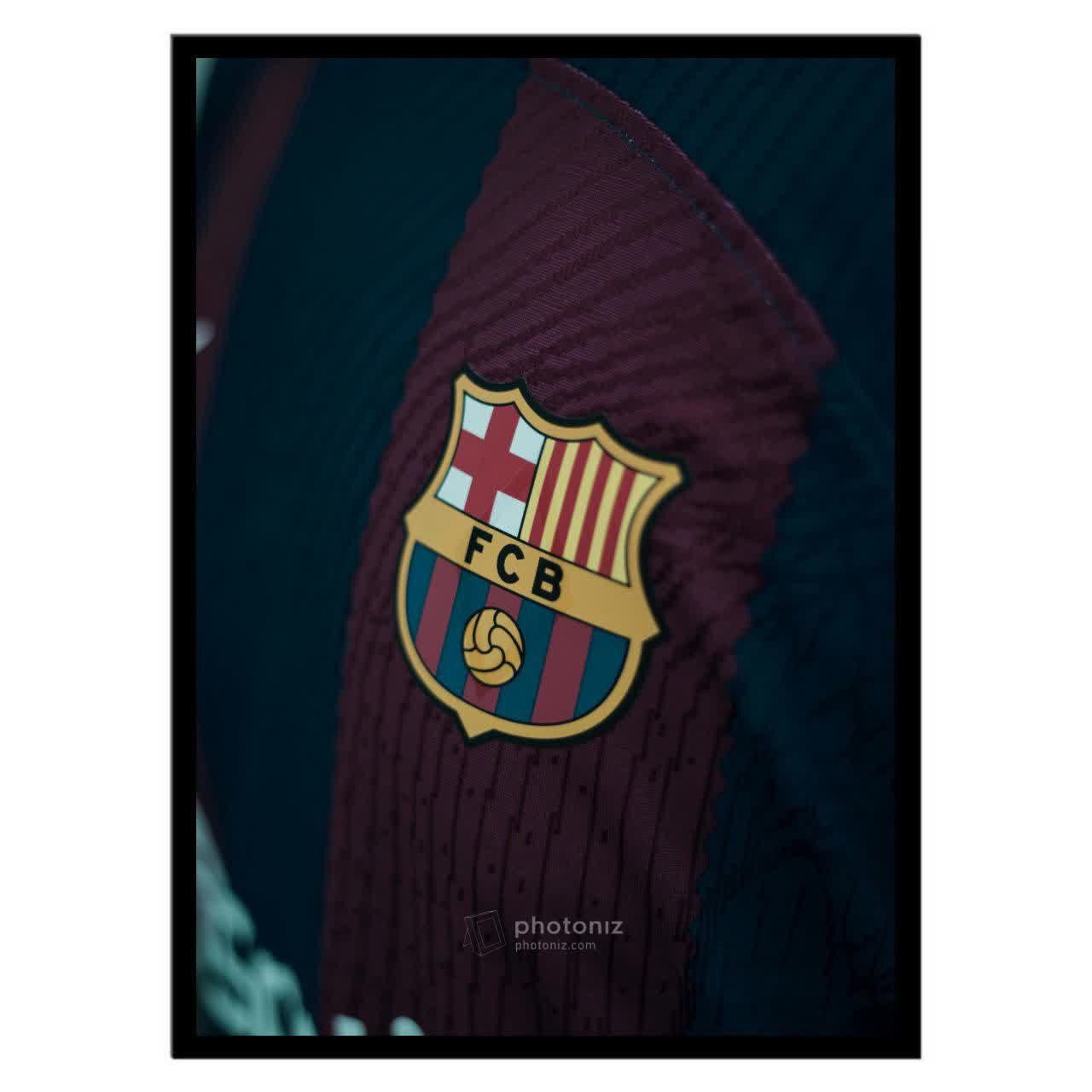  تابلو فوتبالی بارسلونا کد 2693 