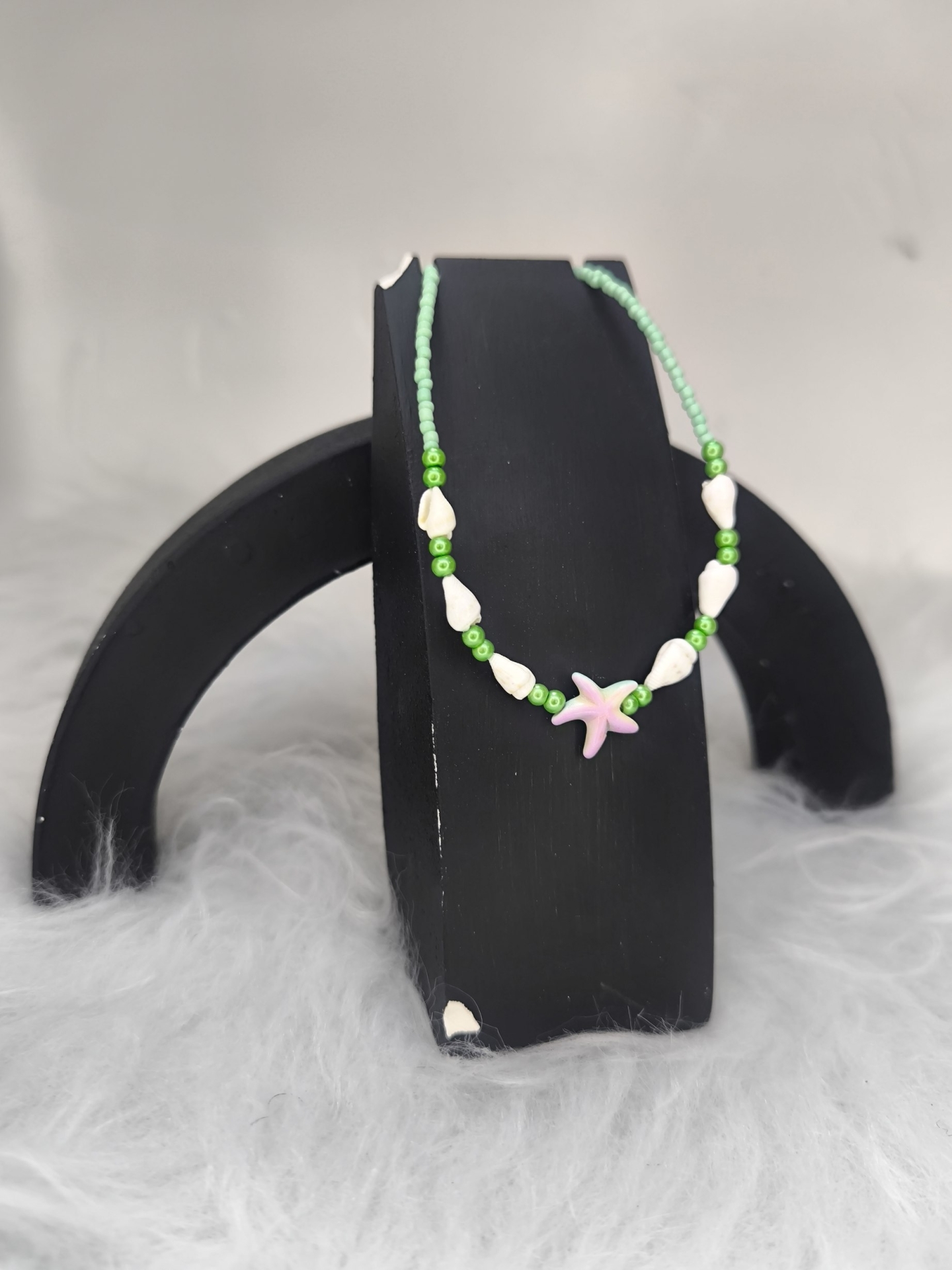  گردنبند صدف و ستاره 