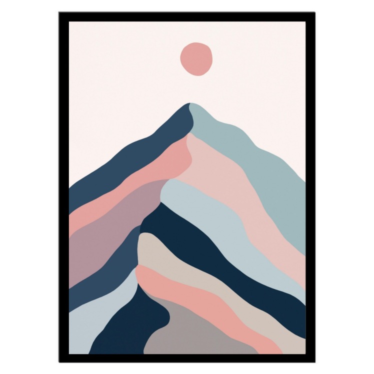 تابو عکس انتزاعی ( آبستره ) کد 3012