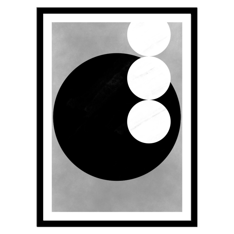 تابلو عکس سیاه و سفید کد 3050