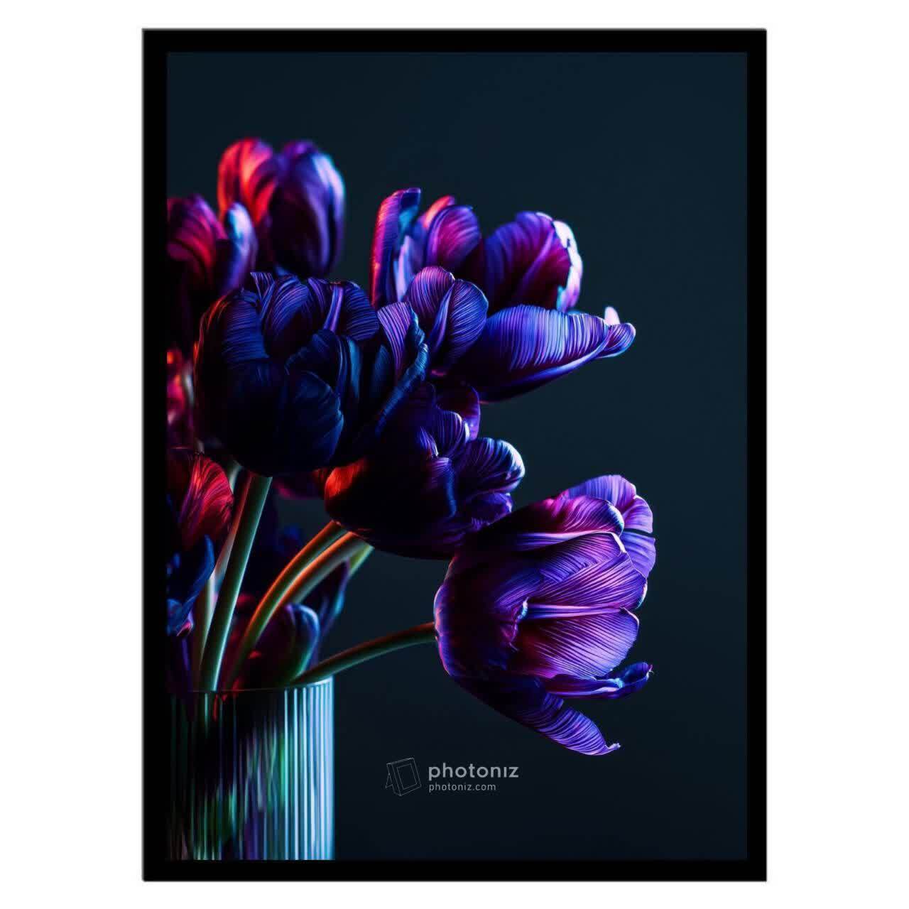  تابلو عکس گل و گیاه کد 2817 