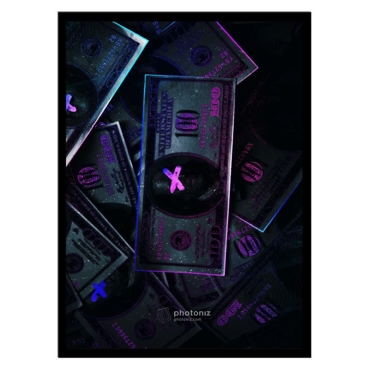  تابلو عکس دلار کد 2774 