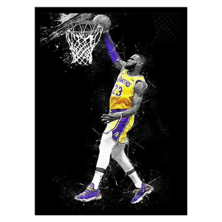 تابلو ورزشی لبرون جیمز کد 2410