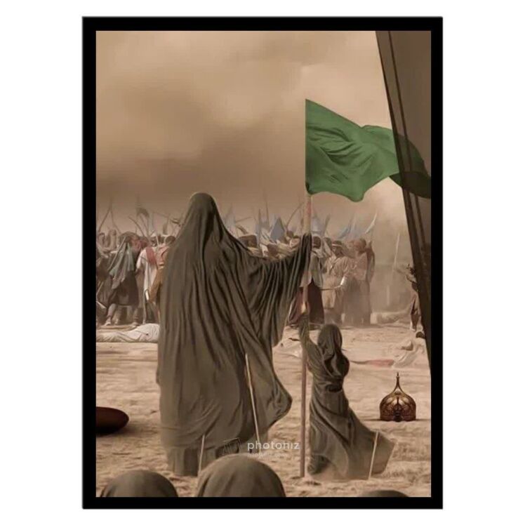 تابلو عکس مذهبی کد 2718