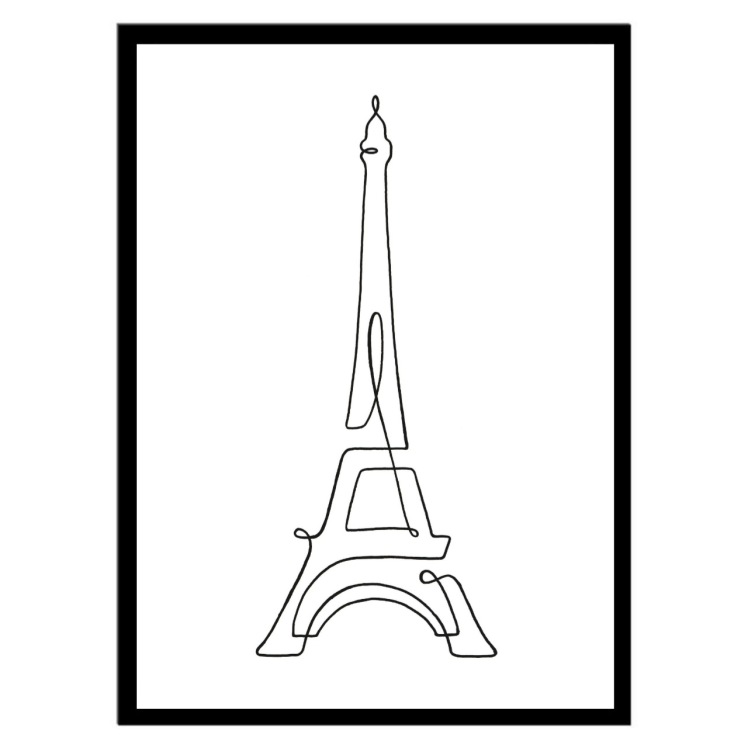 تابلو عکس سیاه و سفید کد 3054