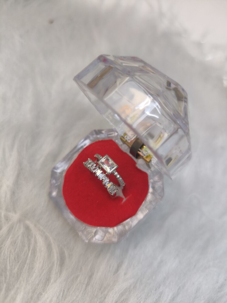 انگشتر جواهری زنانه (فری سایز)