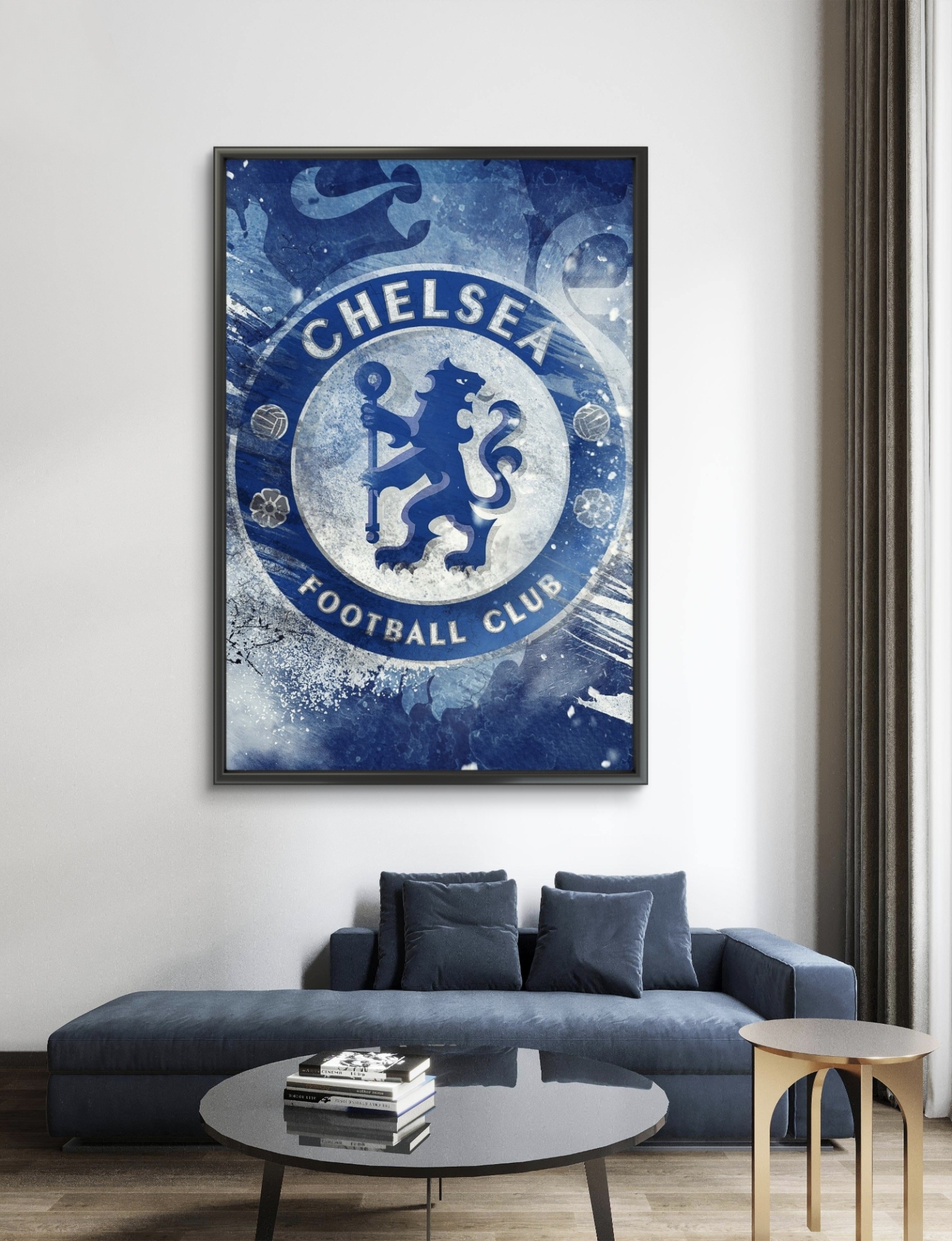  تابلو عکس فوتبالی چلسی کد 2846 