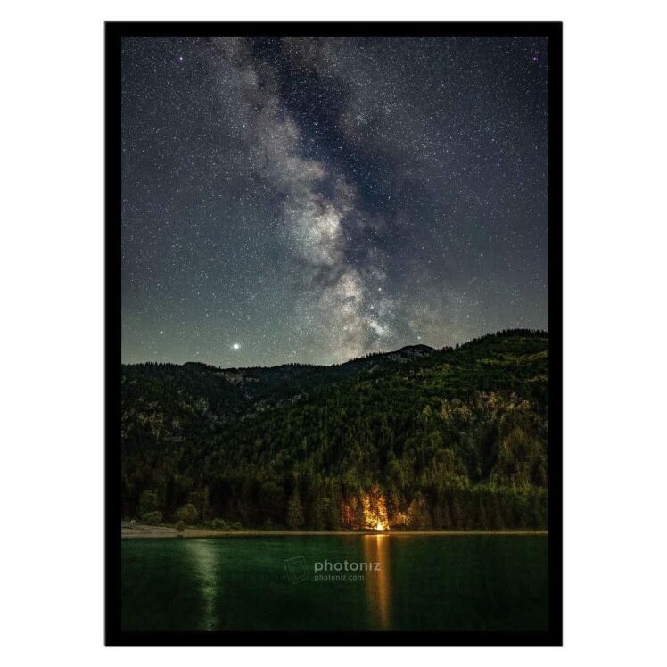 تابلو عکس ستاره و ماه کد 2611