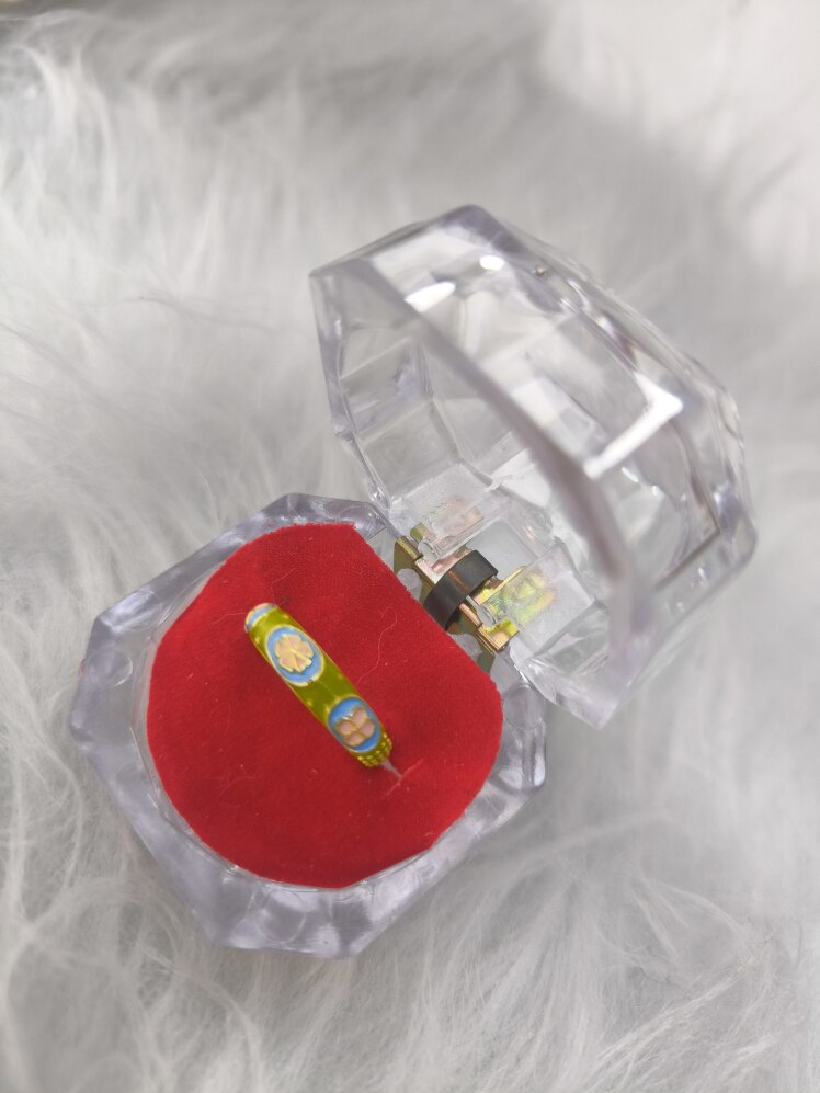 انگشتر میناکاری (فری سایز)