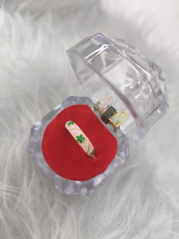 انگشتر میناکاری (فری سایز)