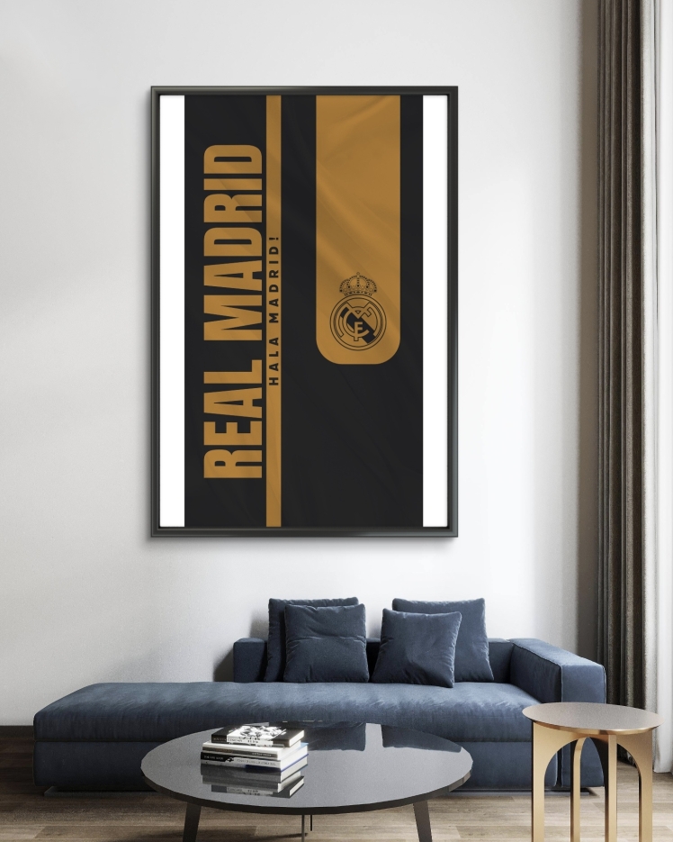 تابلو عکس فوتبالی رئال مادرید کد 2806