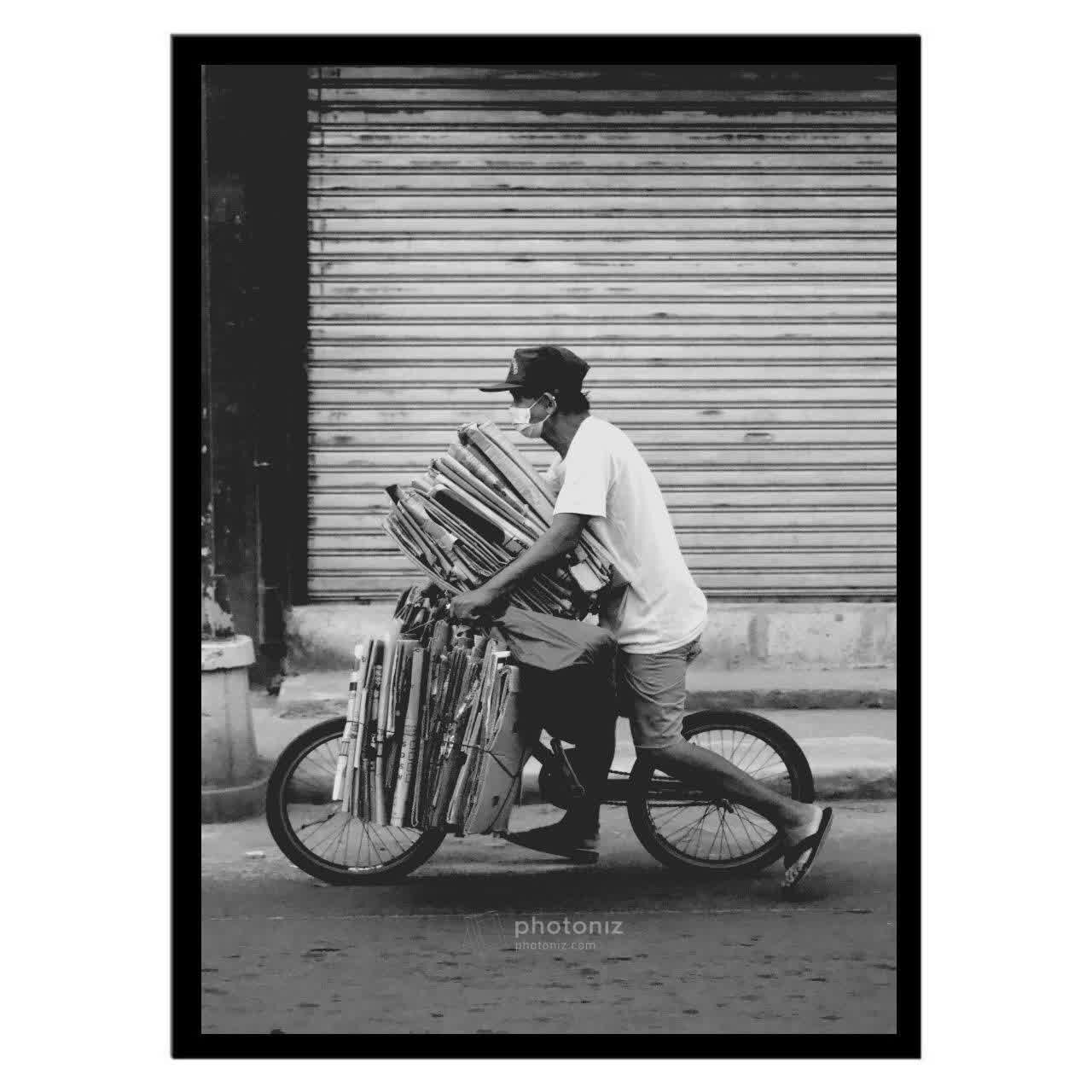  تابلو عکس سیاه و سفید کد 2644 