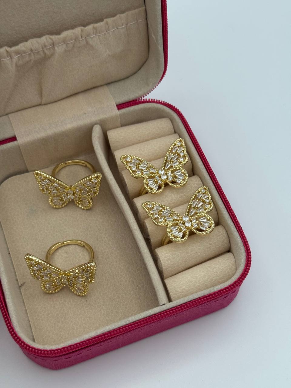  انگشتر زنانه پروانه 