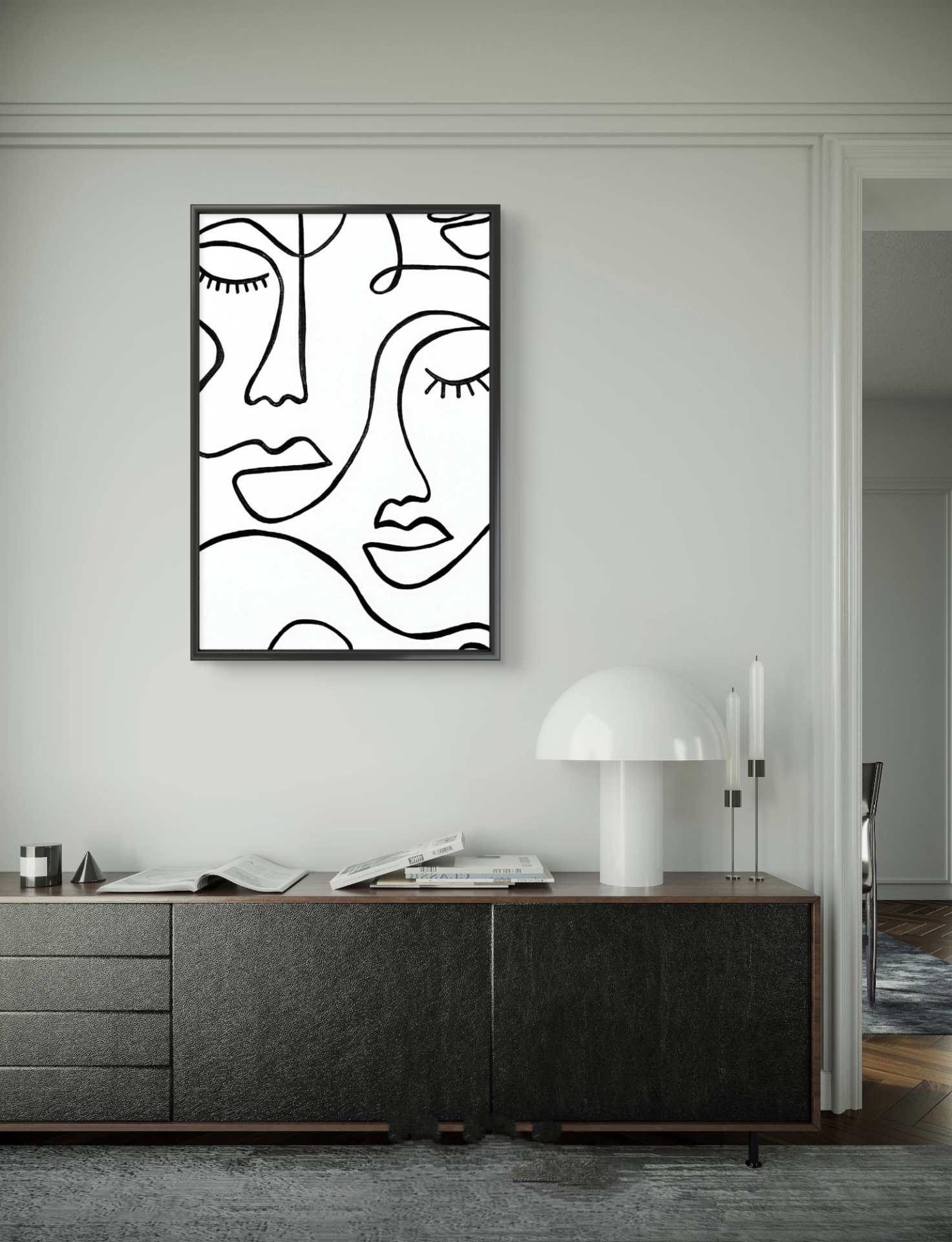  تابلو عکس مینیمال کد 2968 