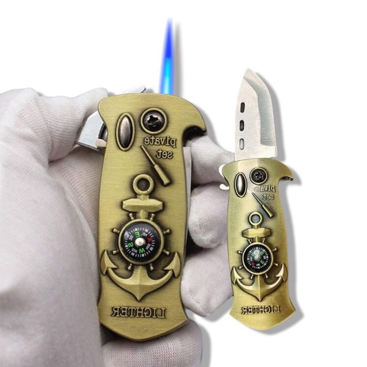 فندک چاقودار قطب نما