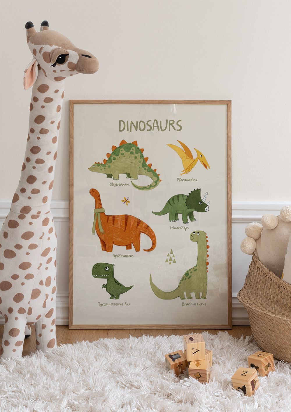  تابلو عکس اتاق کودک کد 3085 