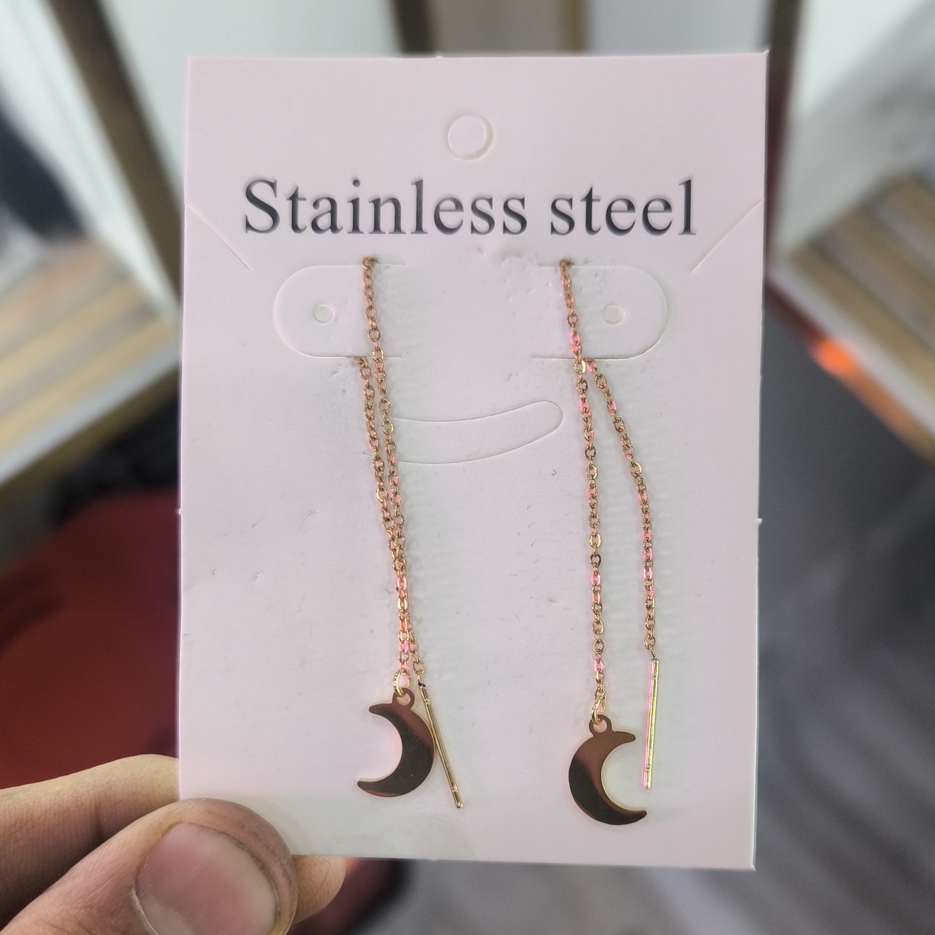  گوشواره استیل 