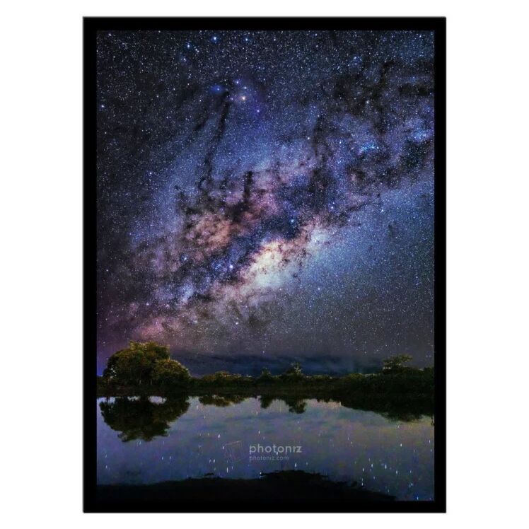 تابلو عکس ستاره و ماه کد 2595