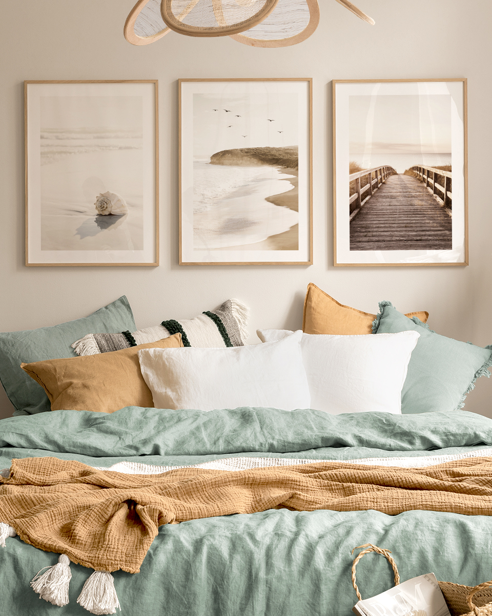  تابلو دکوراتیو سه تکه ( تریپتیک Triptych ) کد 127 