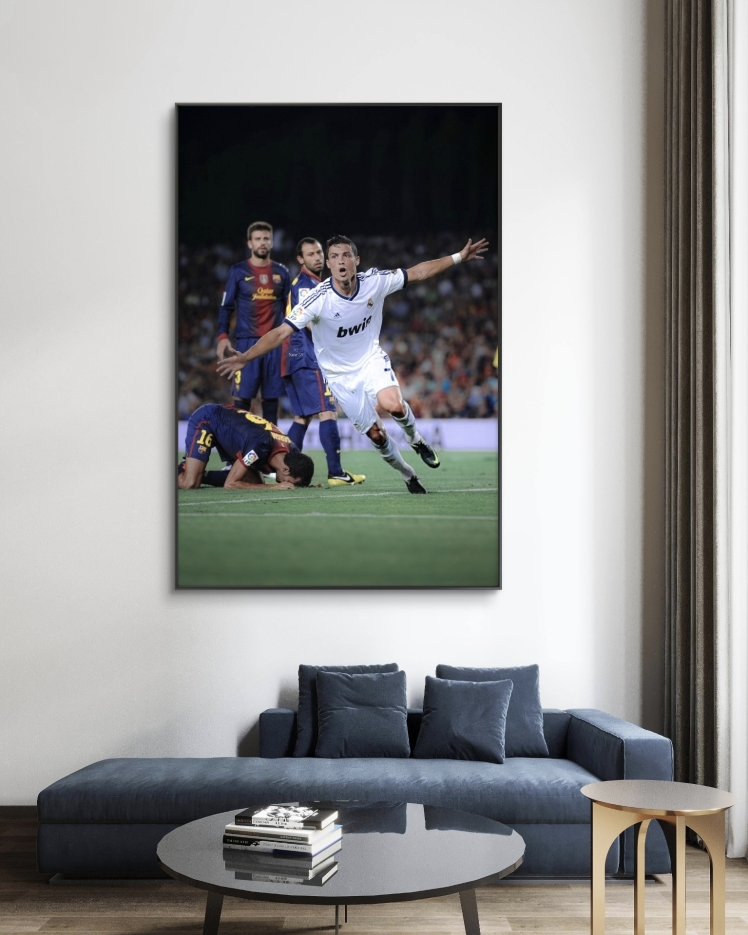 تابلو عکس فوتبالی رونالدو کد 2797