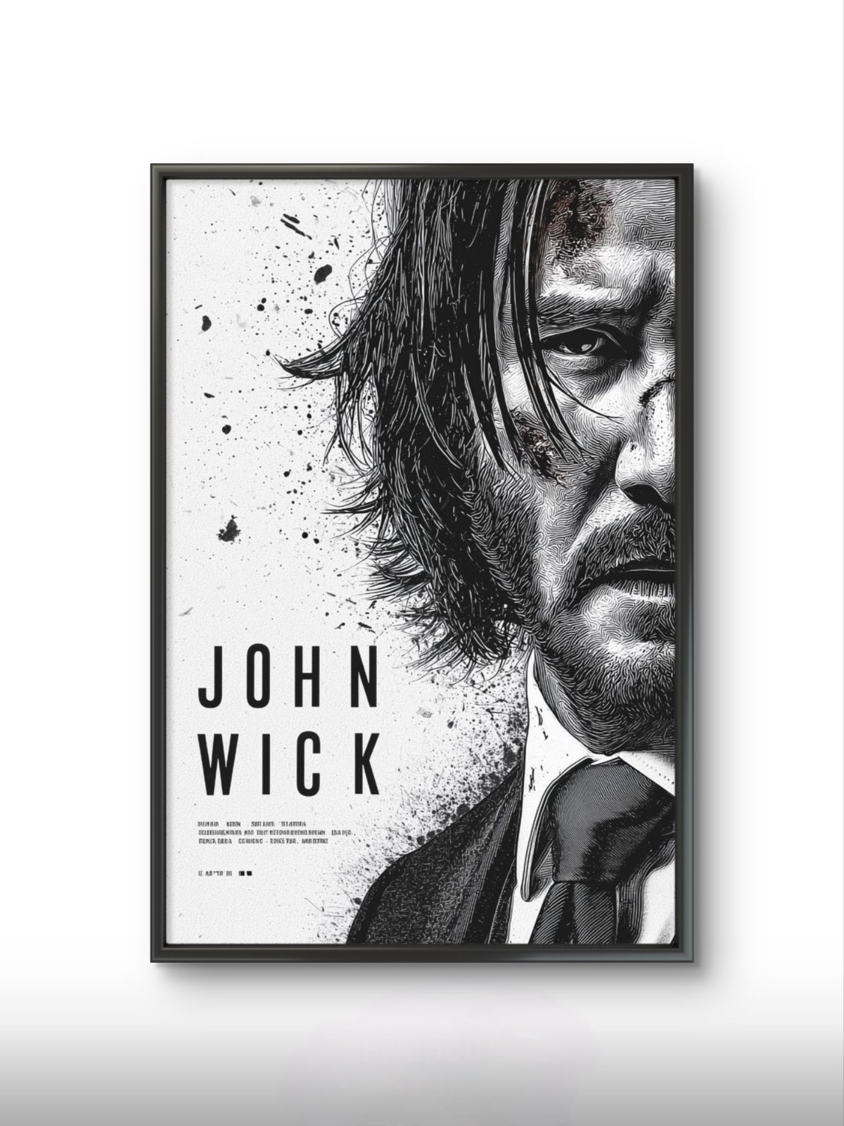  تابلو عکس فیلم و سریال ( جان ویک - John Wick ) کد 3220 