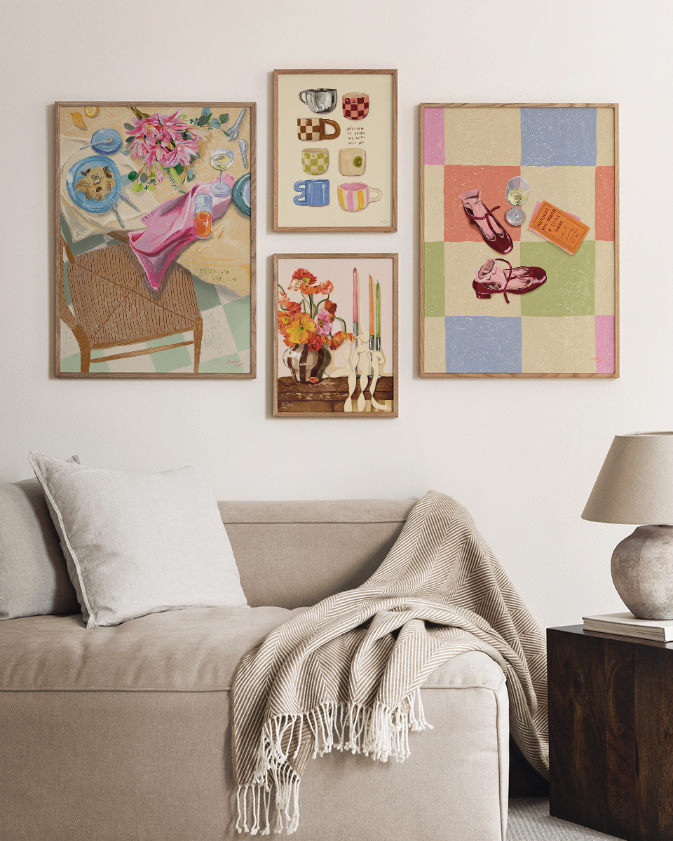  تابلو دیوار گالری کد 1202 