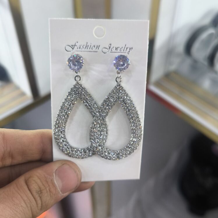 گوشواره جواهری فشن