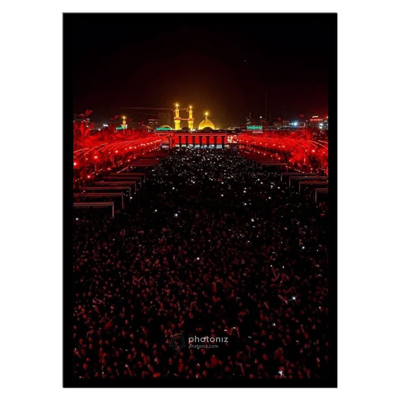 تابلو عکس مذهبی کد 2717