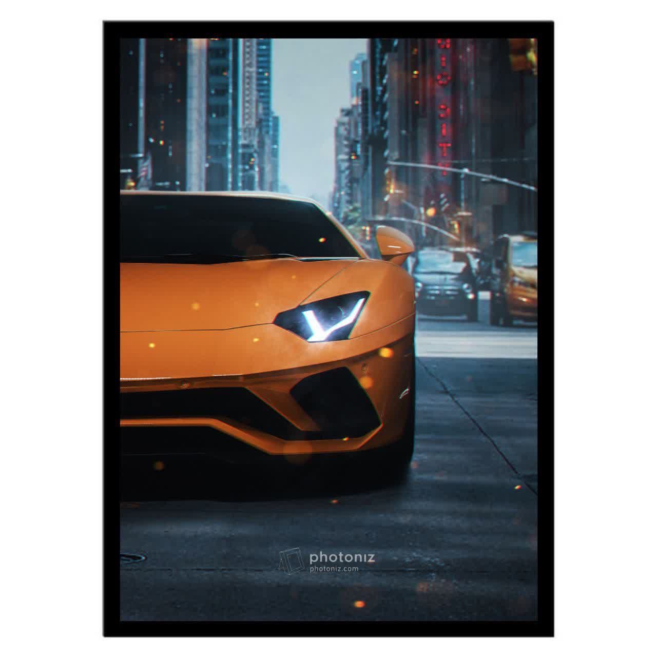  تابلو عکس ماشین و خودرو کد 2758 