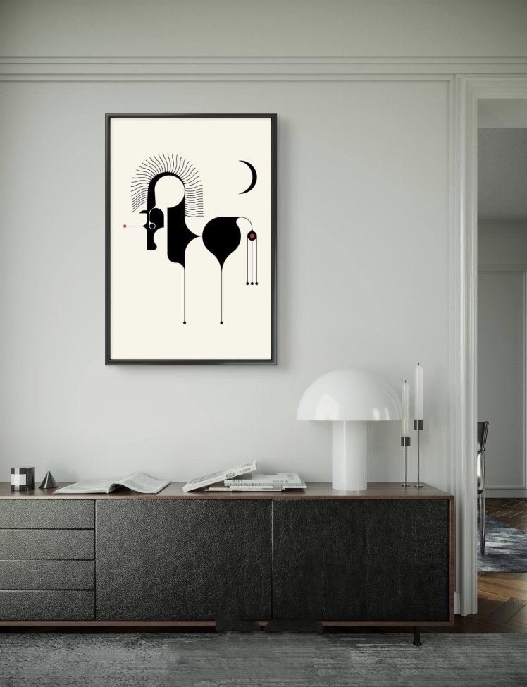 تابلو عکس مینیمال کد 2959