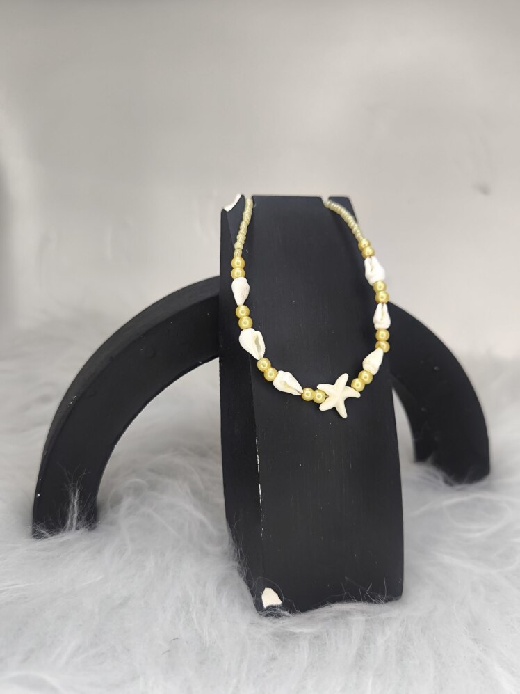 گردنبند صدف و ستاره