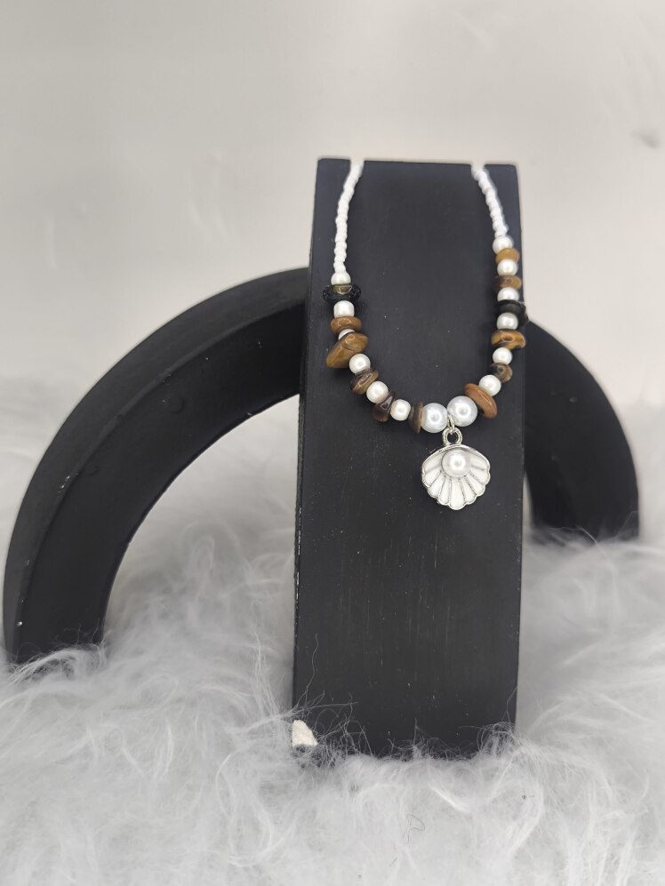 گردنبند سنگ و صدف
