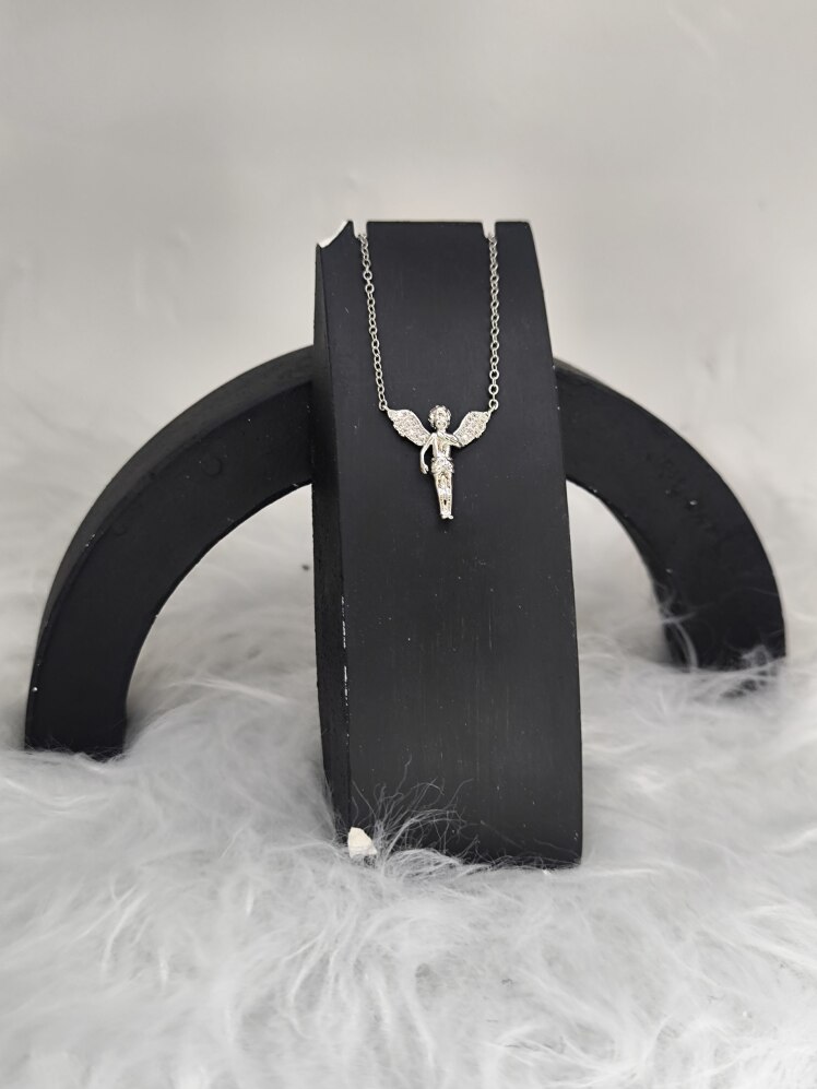 گردنبند جواهری طرح فرشته