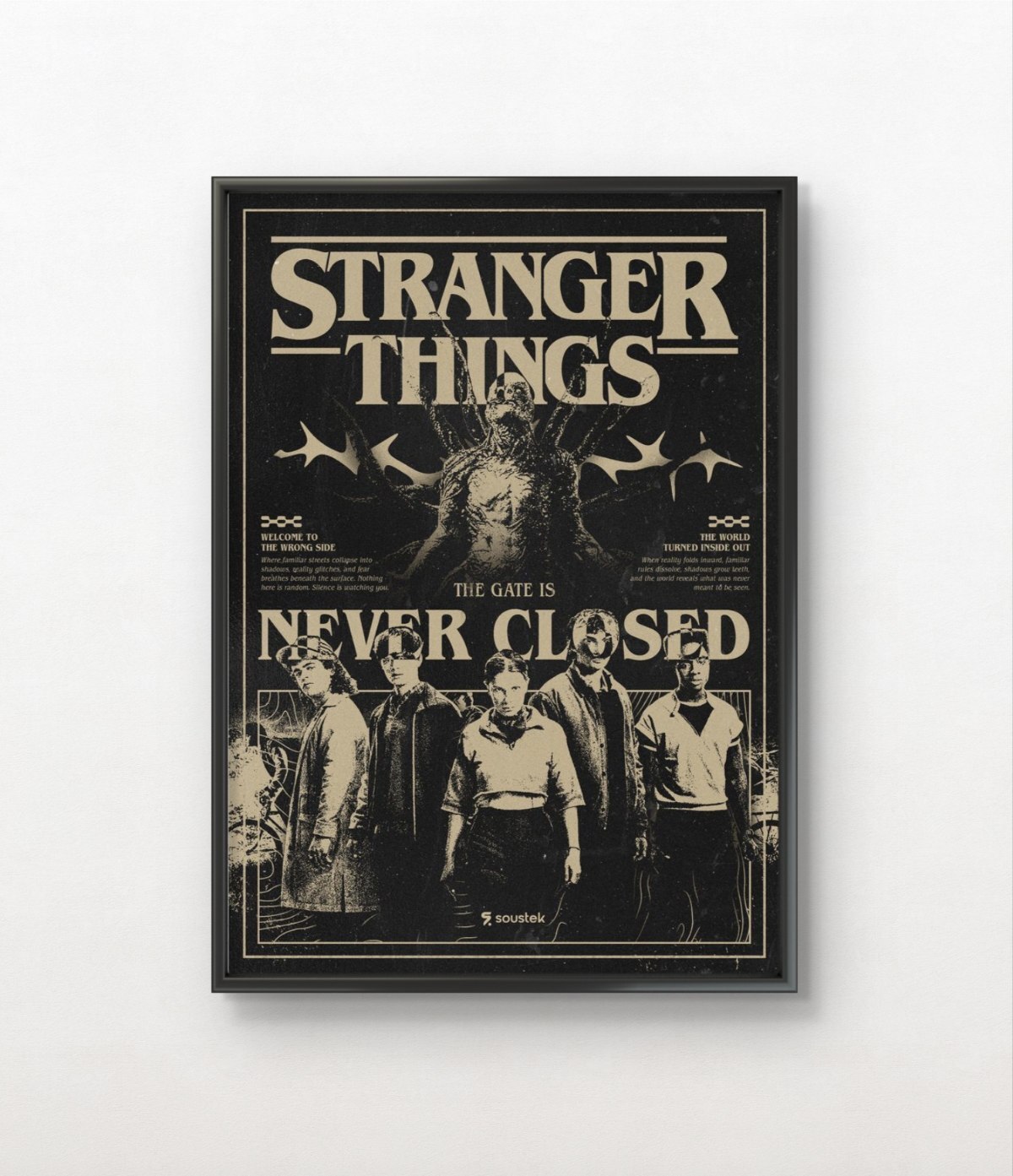 تابلو عکس فیلم و سریال ( استرنجر تینگز - Stranger Things ) کد 3211 
