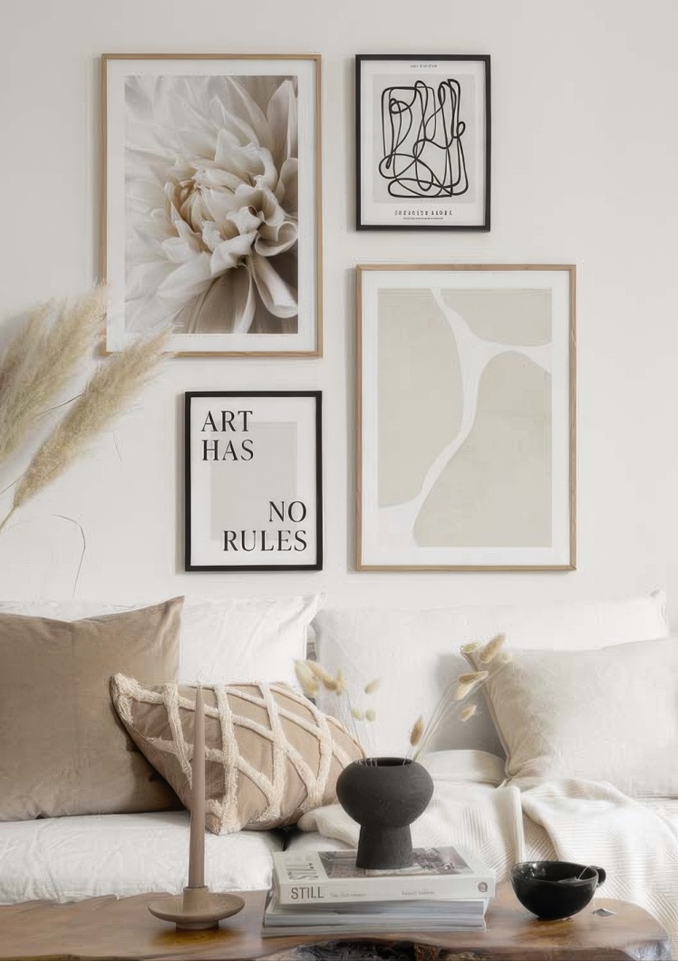 تابلو دیوار گالری کد 1220