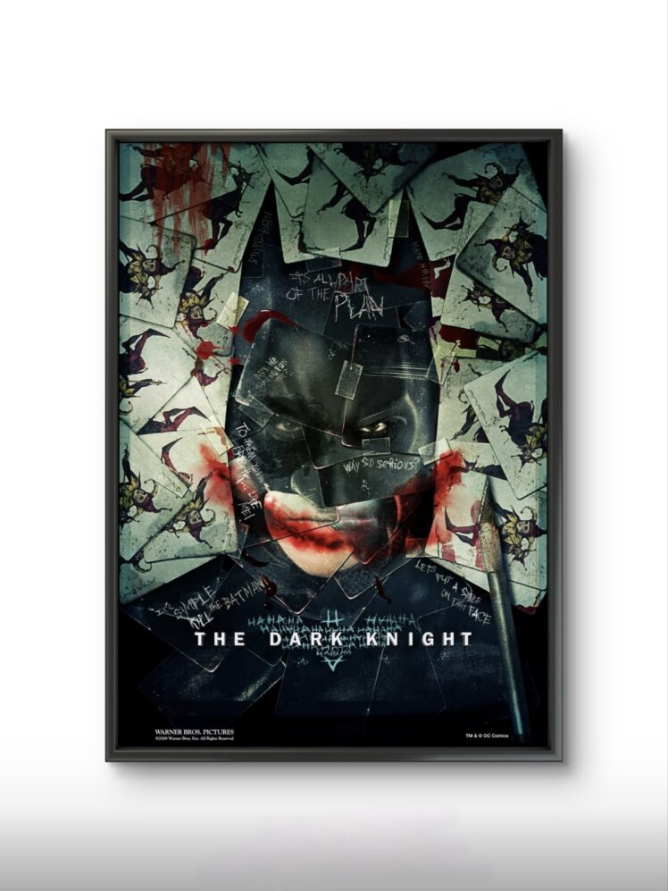تابلو عکس فیلم و سریال ( شوالیهٔ تاریکی - The Dark Knight ) کد 3244