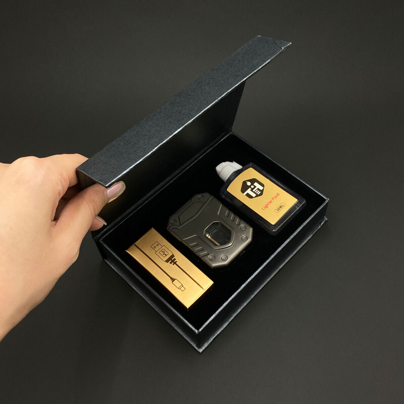  فندک سوتی تی اچ مدل دو شعله مجموعه 3 عددی 