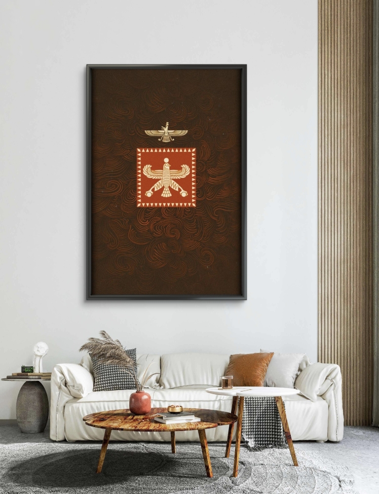 تابلو عکس باستان ایران کد 2886