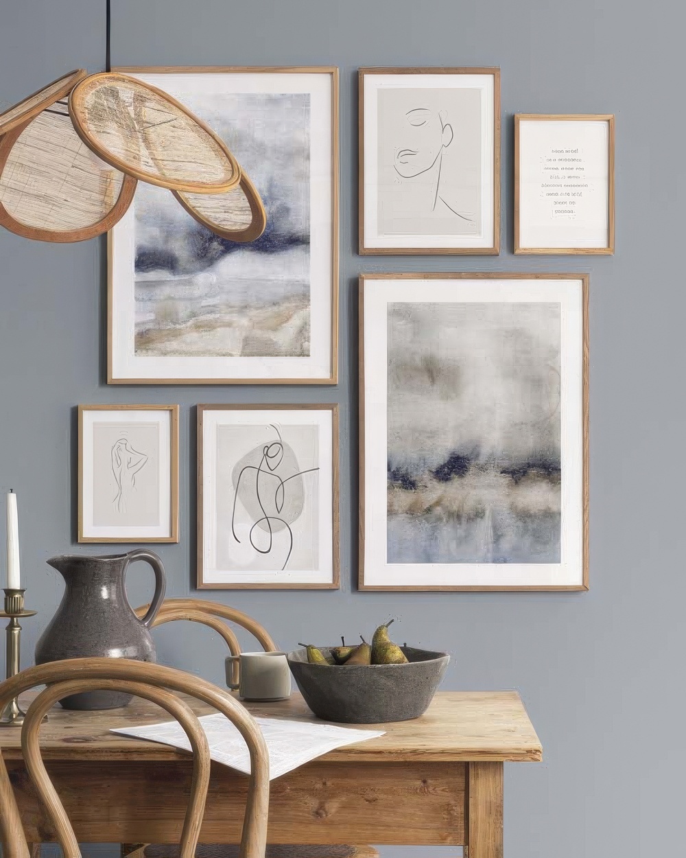  تابلو دیوار گالری کد 1036 